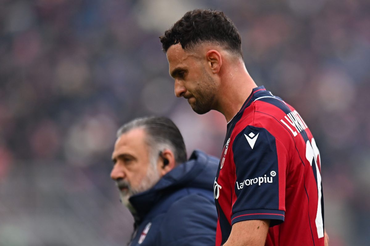 Charalampos Lykogiannis durante Bologna-Parma