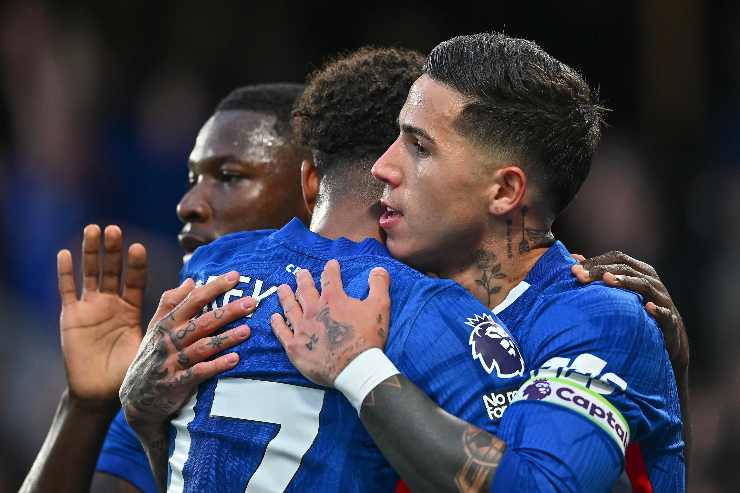 i calciatori del Chelsea
