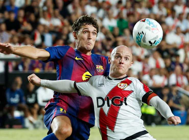 Christensen durante una partita