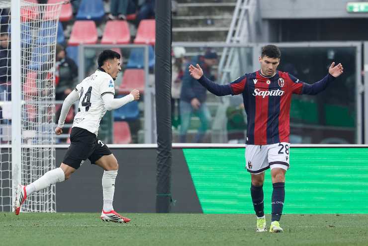 Christian Ordonez esulta dopo il gol
