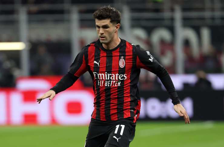 Christian Pulisic in azione