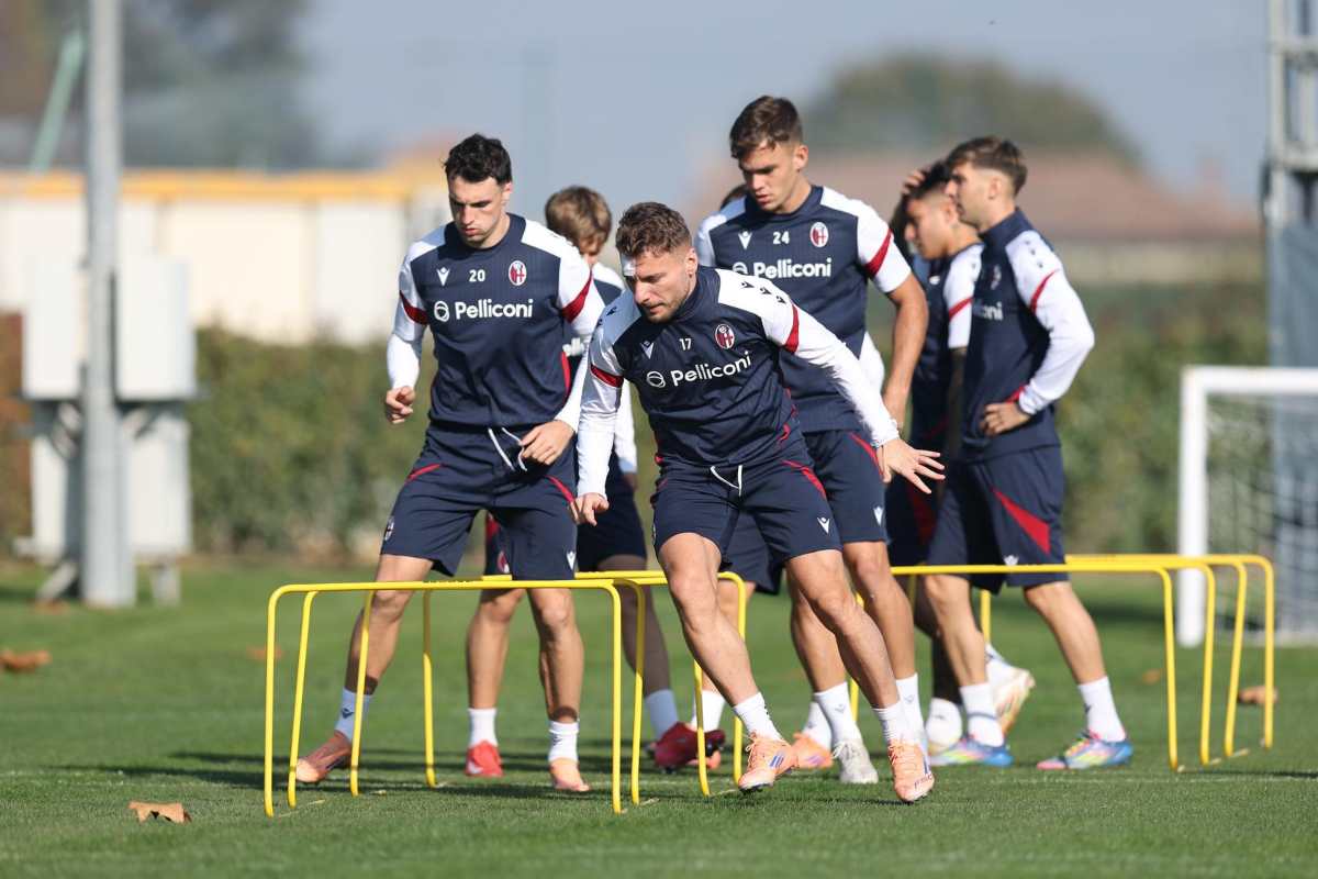 Ciro Immobile allenamento