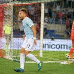 Immobile in maglia Lazio