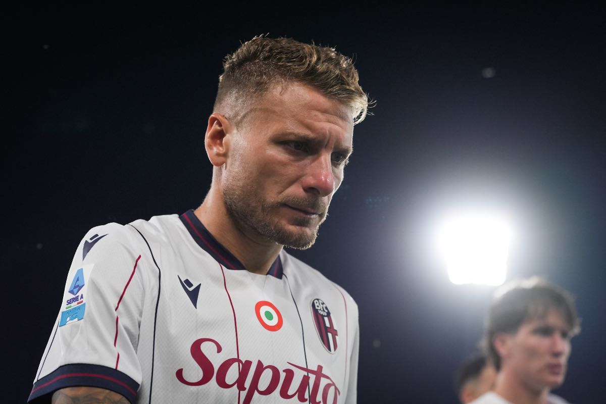 Ciro Immobile in primo piano