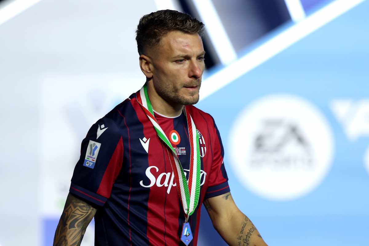 Ciro Immobile dopo Napoli-Bologna di Supercoppa