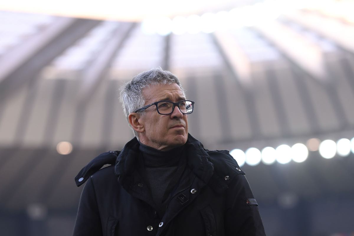 Claudio Fenucci prima di Udinese-Bologna