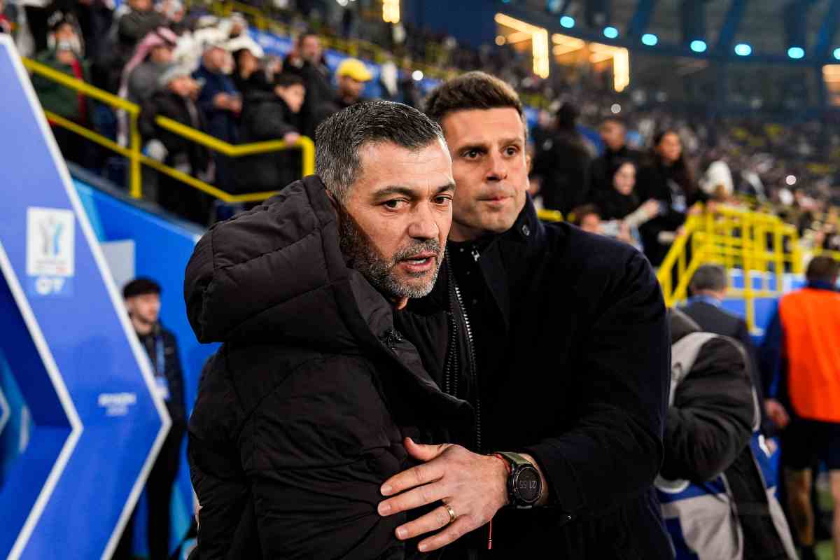 Conceicao abbracciato da Motta
