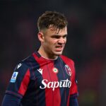Thijs Dallinga durante Bologna-Atalanta