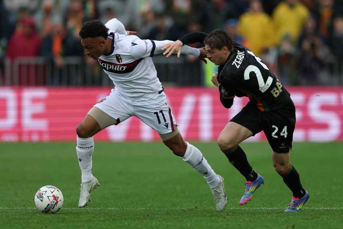Dan Ndoye in dribbling