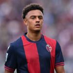 Ndoye con la maglia del Bologna