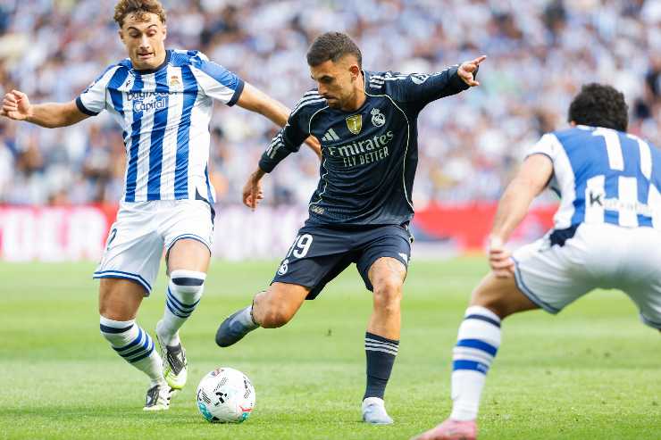 Dani Ceballos in azione