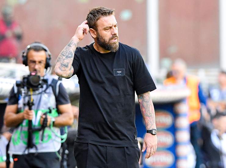 De Rossi durante una partita