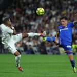 David Alaba in azione