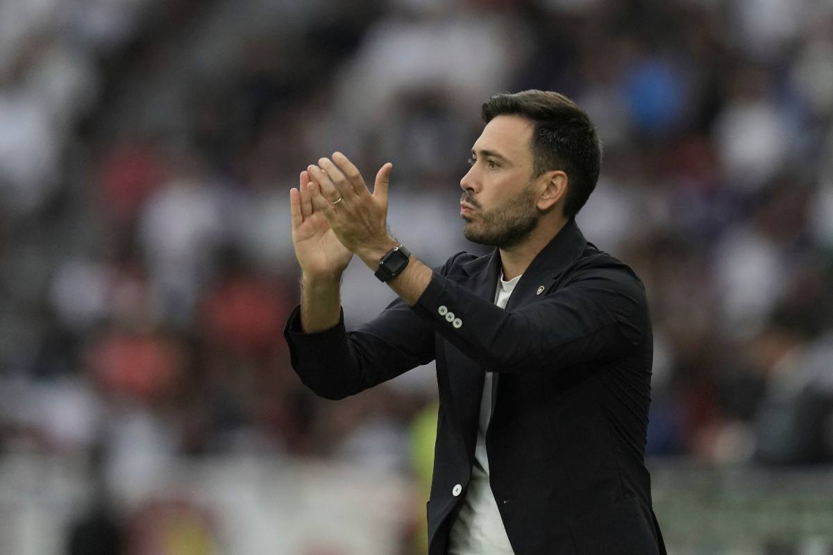 Davide Ancelotti applaude