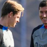 Lewandowski insieme a de Jong