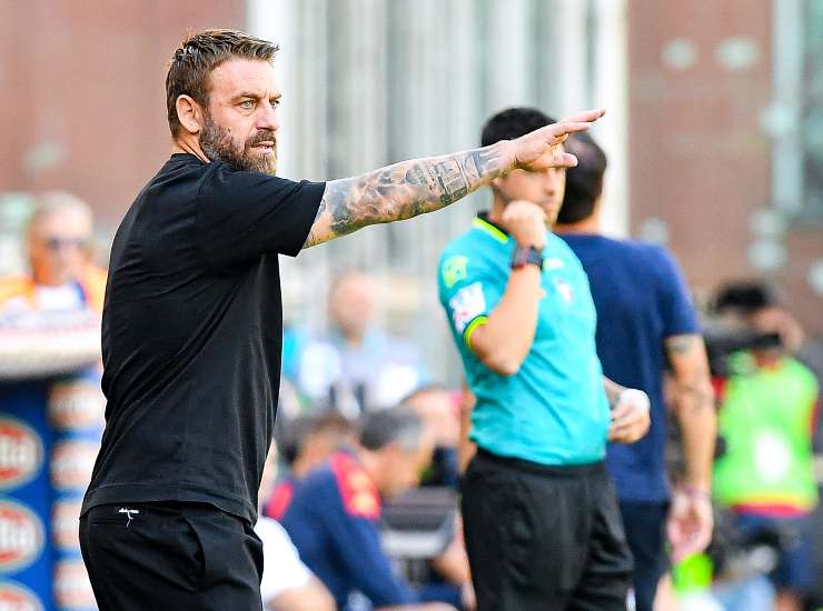 De Rossi durante una partita