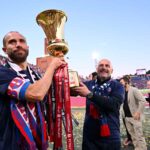 De Silvestri con la Coppa Italia