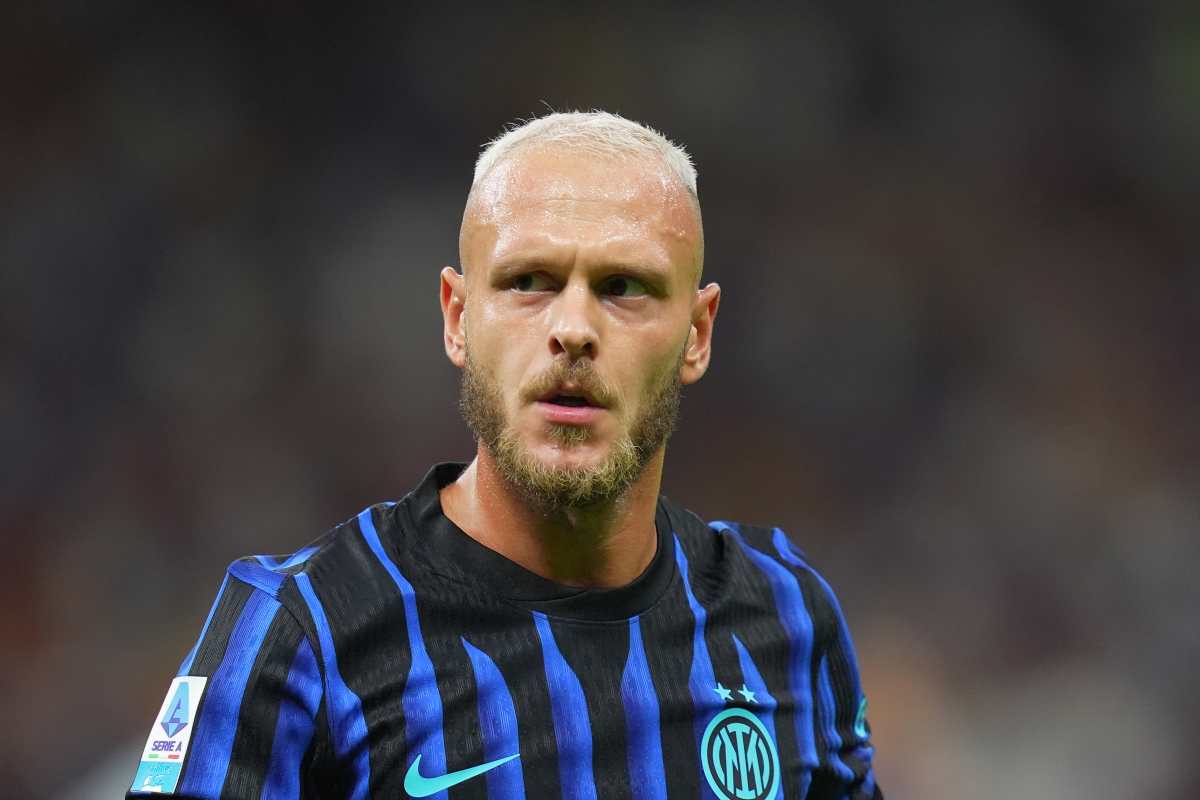 Dimarco durante una partita