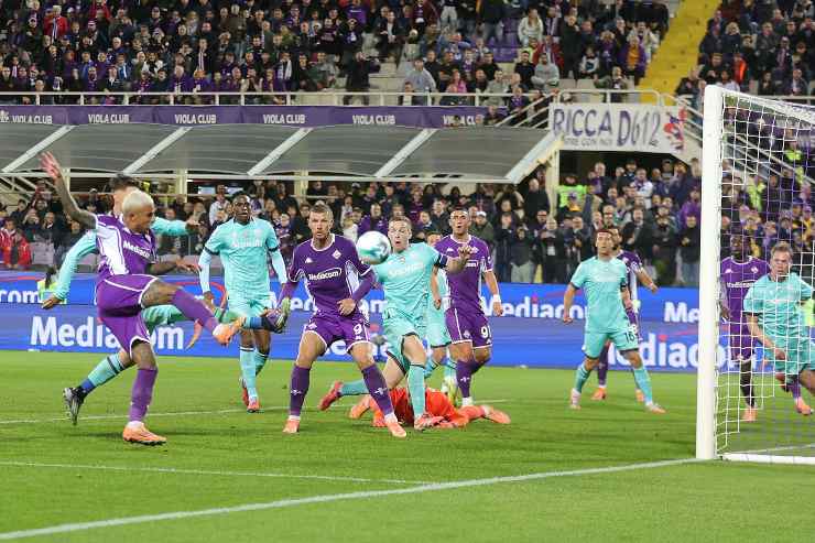 Dodô vicino al terzo gol contro il Bologna