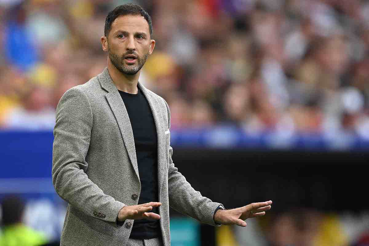 Domenico Tedesco durante Belgio-Ucraina nel 2024