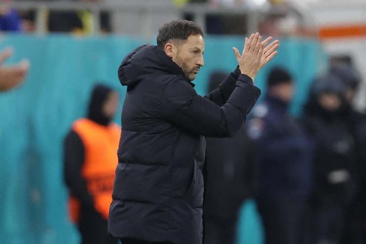 Domenico Tedesco in panchina