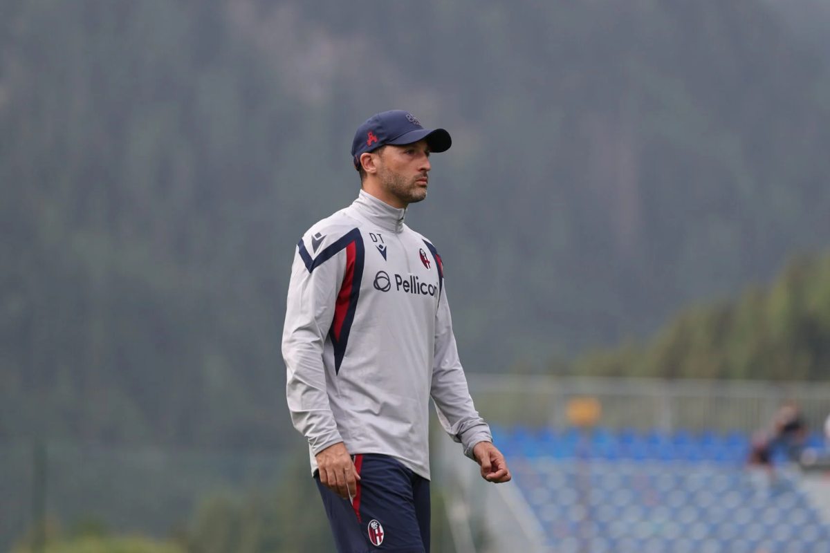 Bologna, Tedesco: “Il mio credo calcistico in due parole. È veramente bello allenarsi con questi ragazzi”