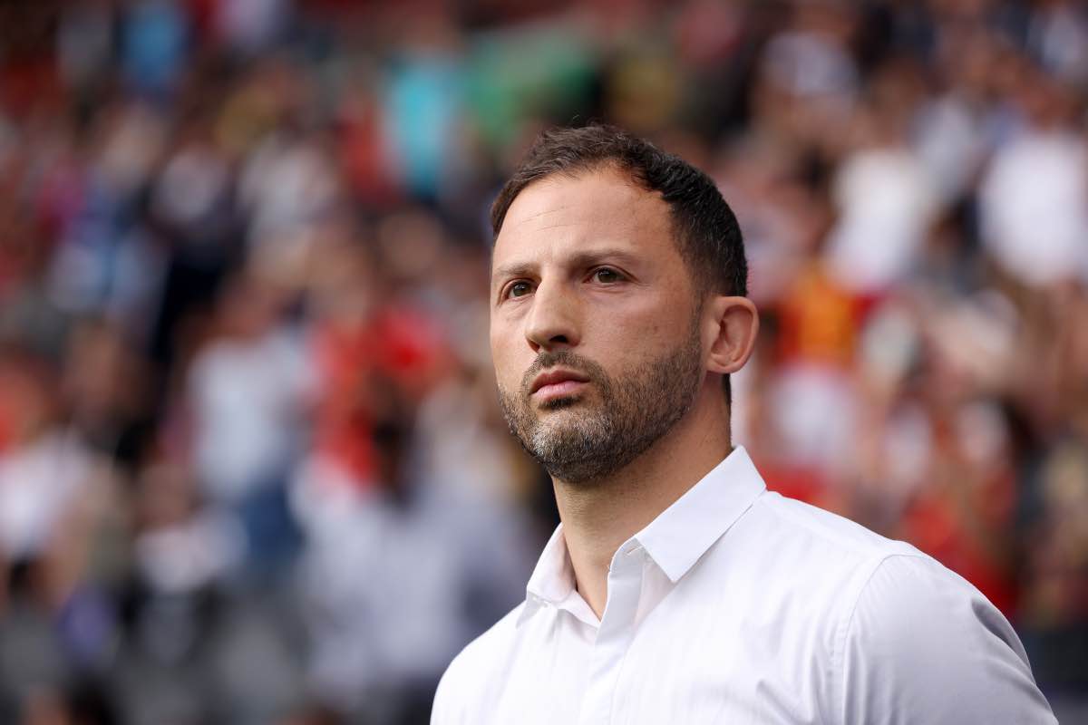 Domenica Tedesco durante Belgio-Slovacchia a Euro2024