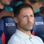 Domenico Tedesco durante Bologna-Sassuolo