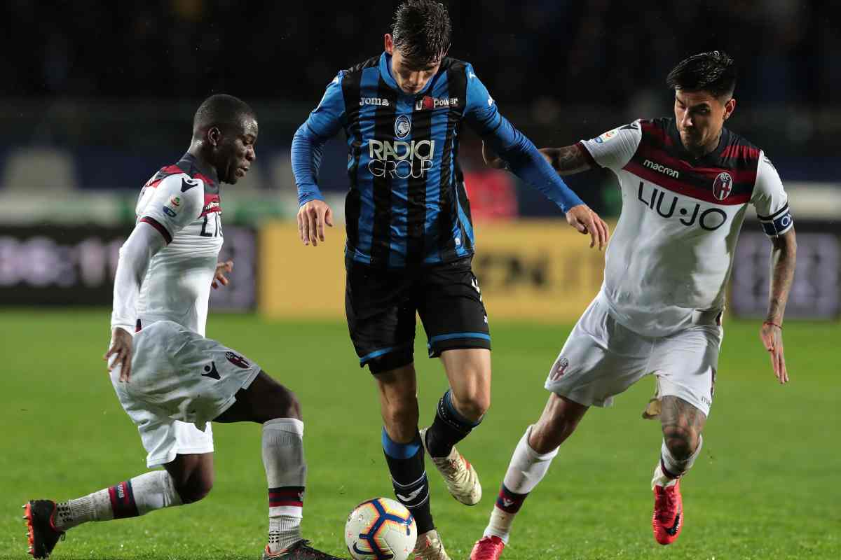 Donsah in azione ai tempi del Bologna