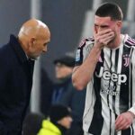 Dusan Vlahovic con Spalletti