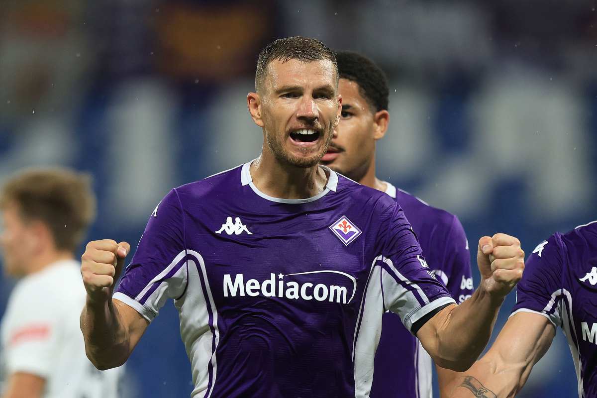 Primo piano Edin Dzeko