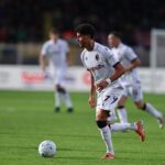 El Azzouzi in azione contro il Lecce