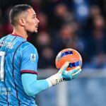 Elia Caprile durante Genoa-Cagliari