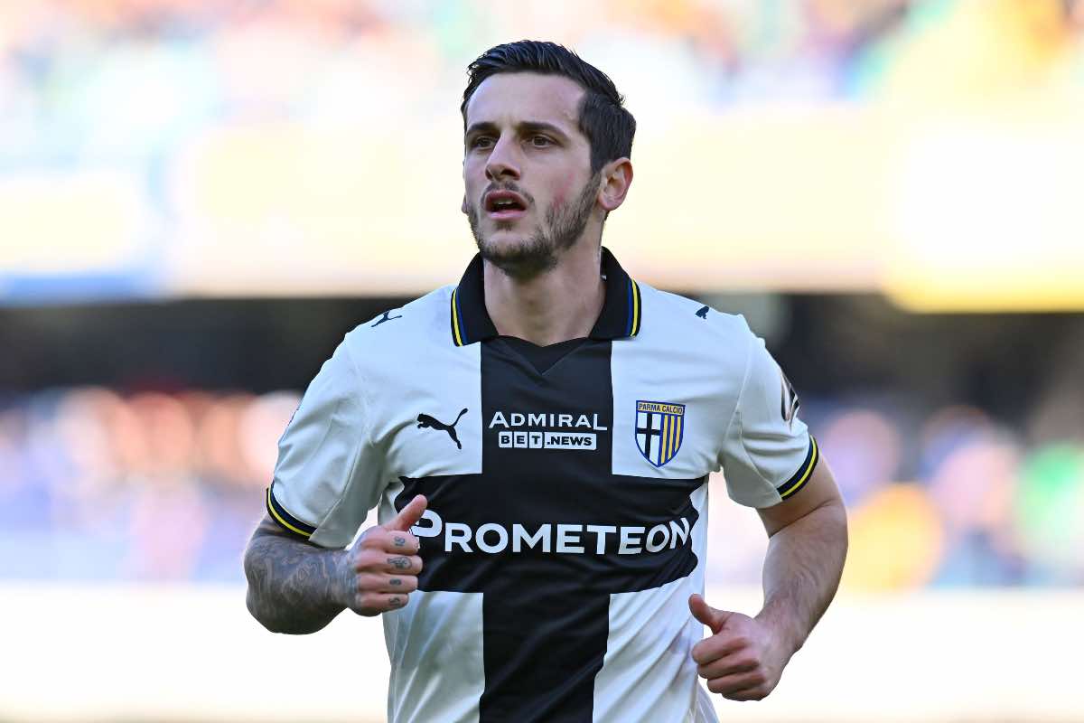 Emanuele Valeri durante Hellas Verona-Parma