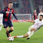 Emil Holm nella sfida contro il Brann