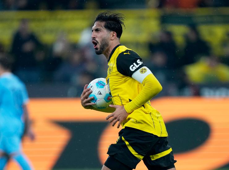 Emre Can esulta dopo una rete