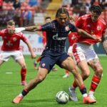 Jay Enem in azione con la Stella Rossa