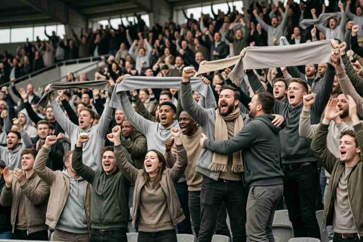 I tifosi esultano