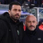 Grosso e Italiano in posa a inizio partita