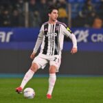 Fabio Miretti in azione durante Parma-Juventus