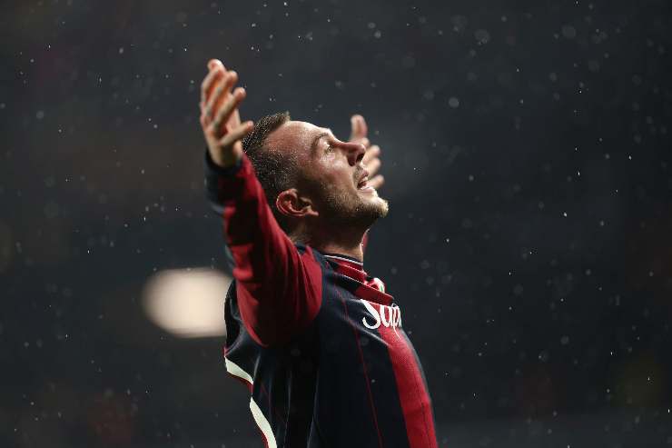 Federico Bernardeschi festeggia