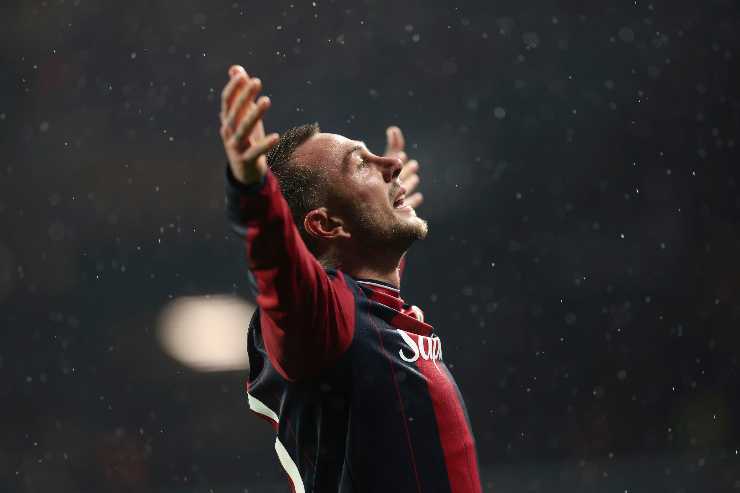 Federico Bernardeschi esulta dopo un gol