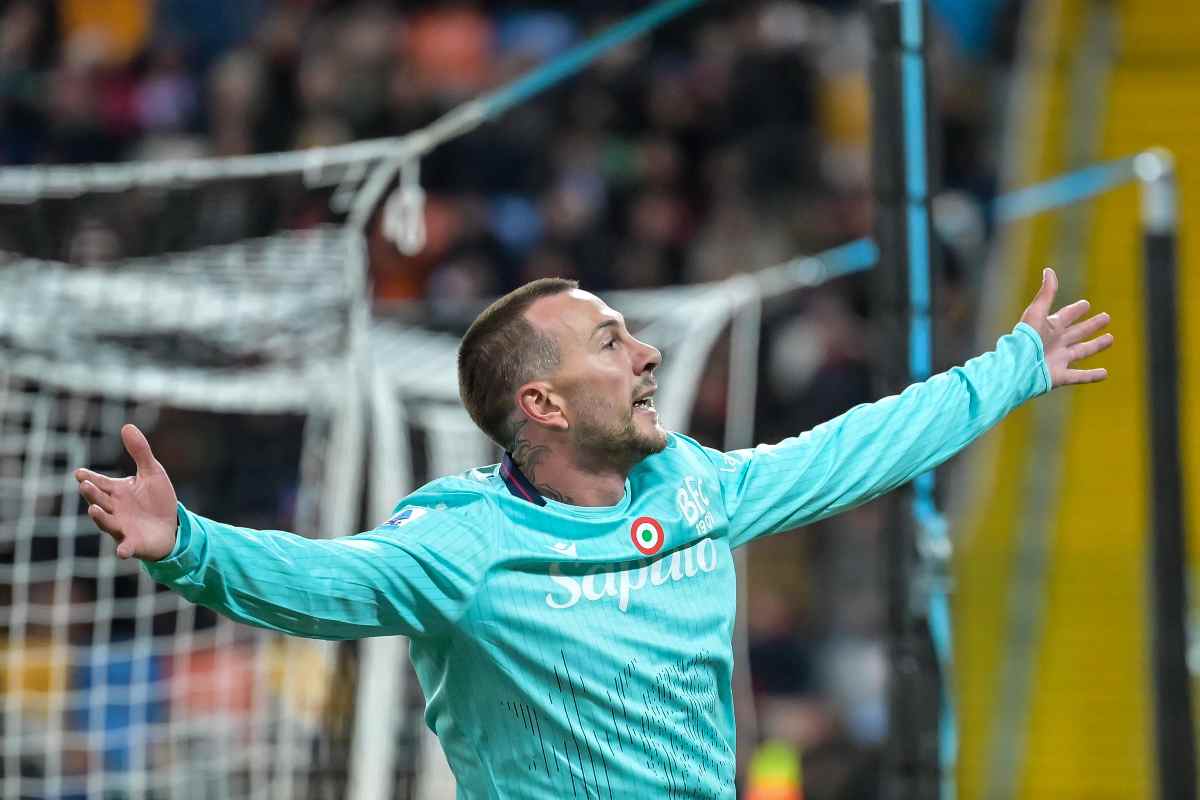 Federico Bernardeschi esulta dopo un gol