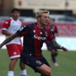 Federico Bernardeschi con la maglia del Bologna