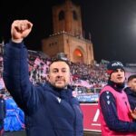 Federico Bernardeschi dopo la vittoria in Bologna-Parma