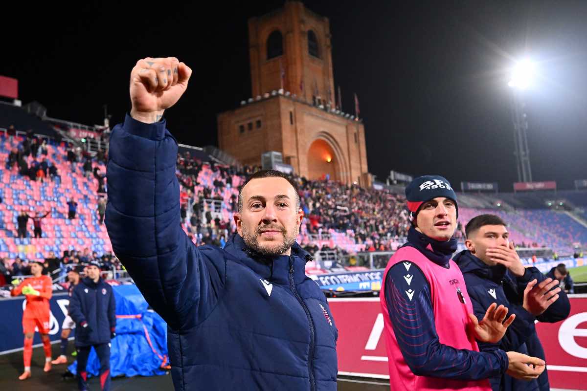 Federico Bernardeschi dopo la vittoria in Bologna-Parma