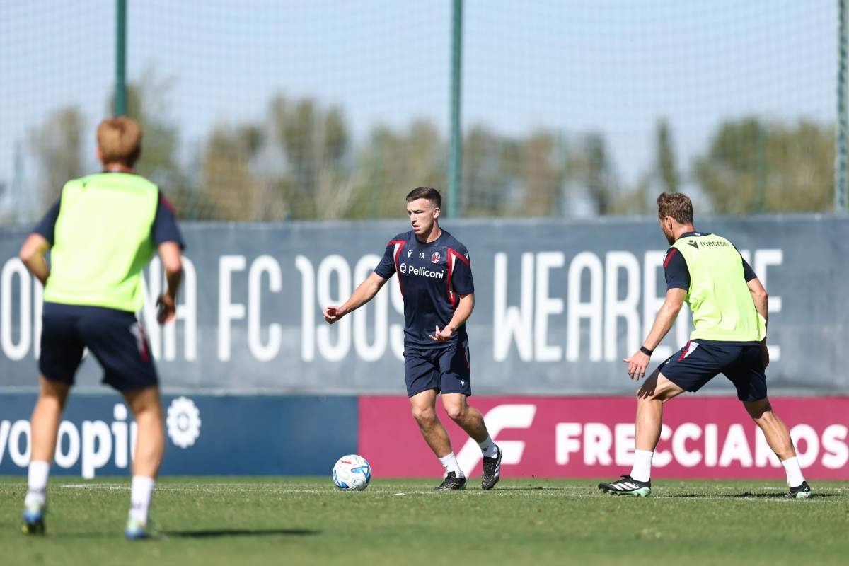 Bologna, le ultime da Casteldebole: allenamento differenziato in palestra per Orsolini