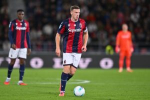 Ferguson in azione contro il Torino