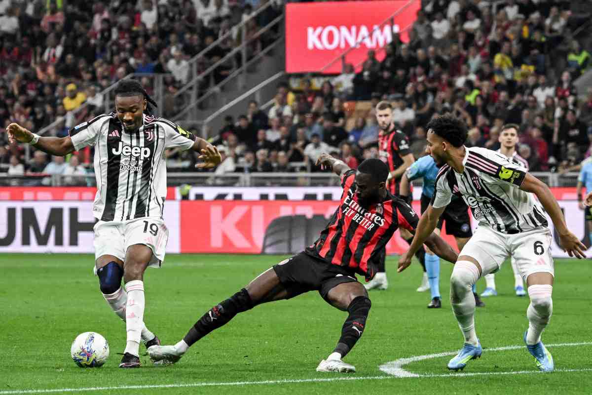 Juventus, dopo Kalulu un altro difensore dal Milan: assalto a Tomori