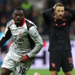 Fofana esulta dopo il gol